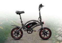 La bici elettrica DYU D3F con l’acceleratore è in sconto, solo 459 € La bici elettrica DYU D3F con l’acceleratore è in sconto