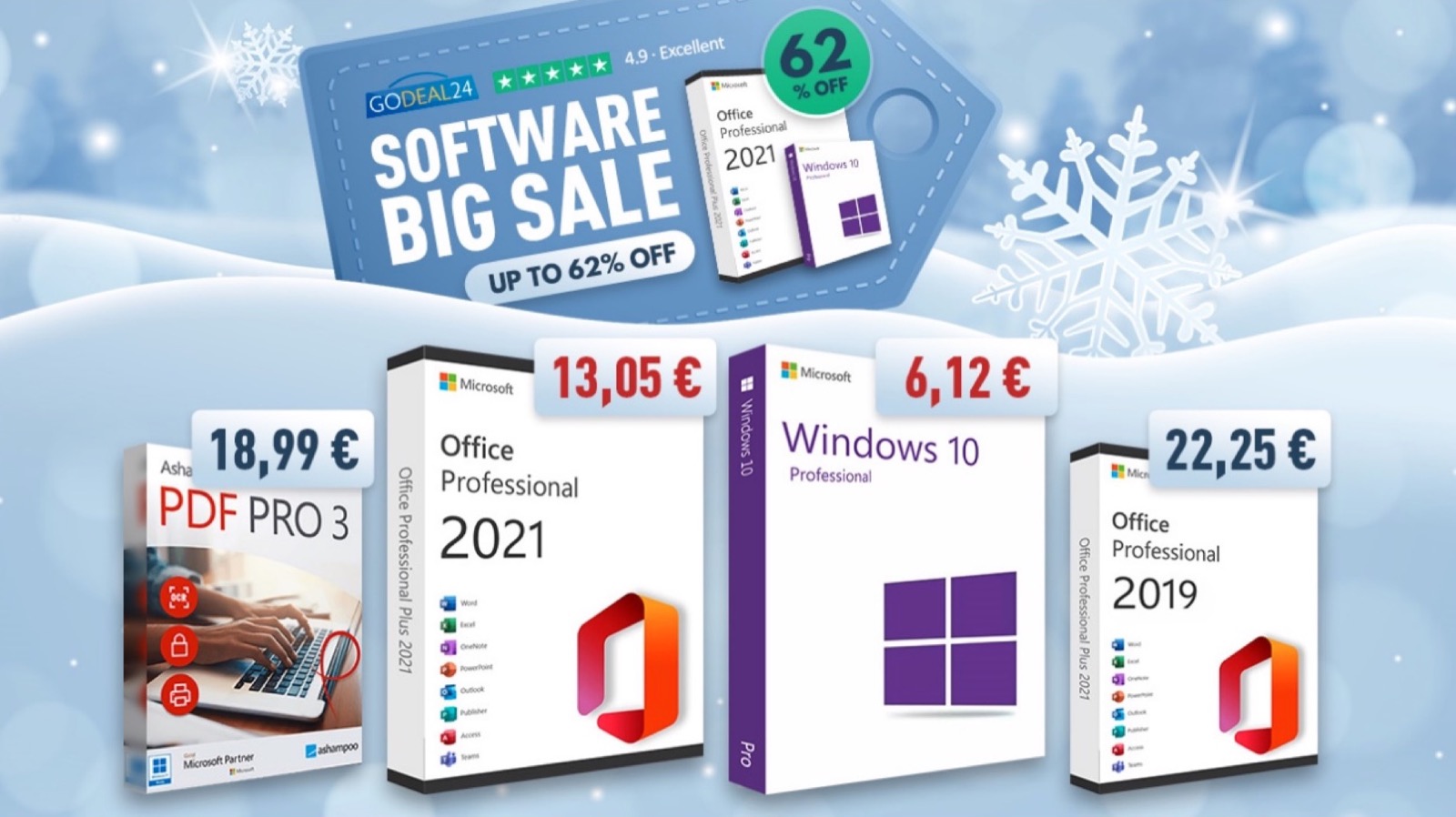 Come ottenere Windows 10 originale a soli 6,12 € e Office 2021 a vita a partire da 13,05 €