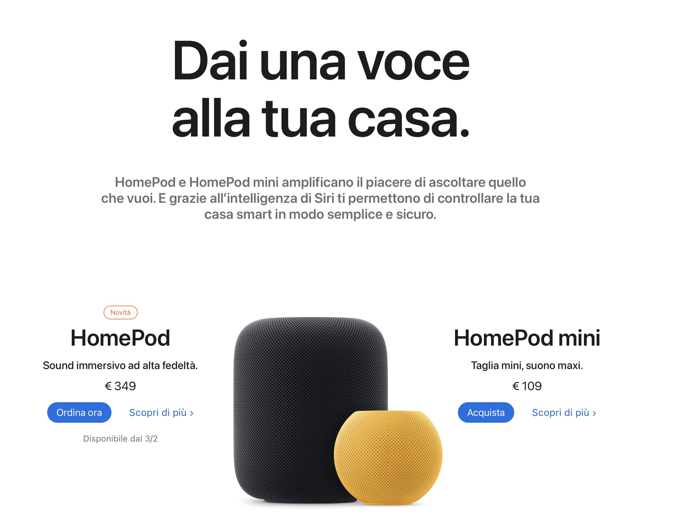 Anteprima Macitynet, ecco HomePod 2, la grande musica di Apple