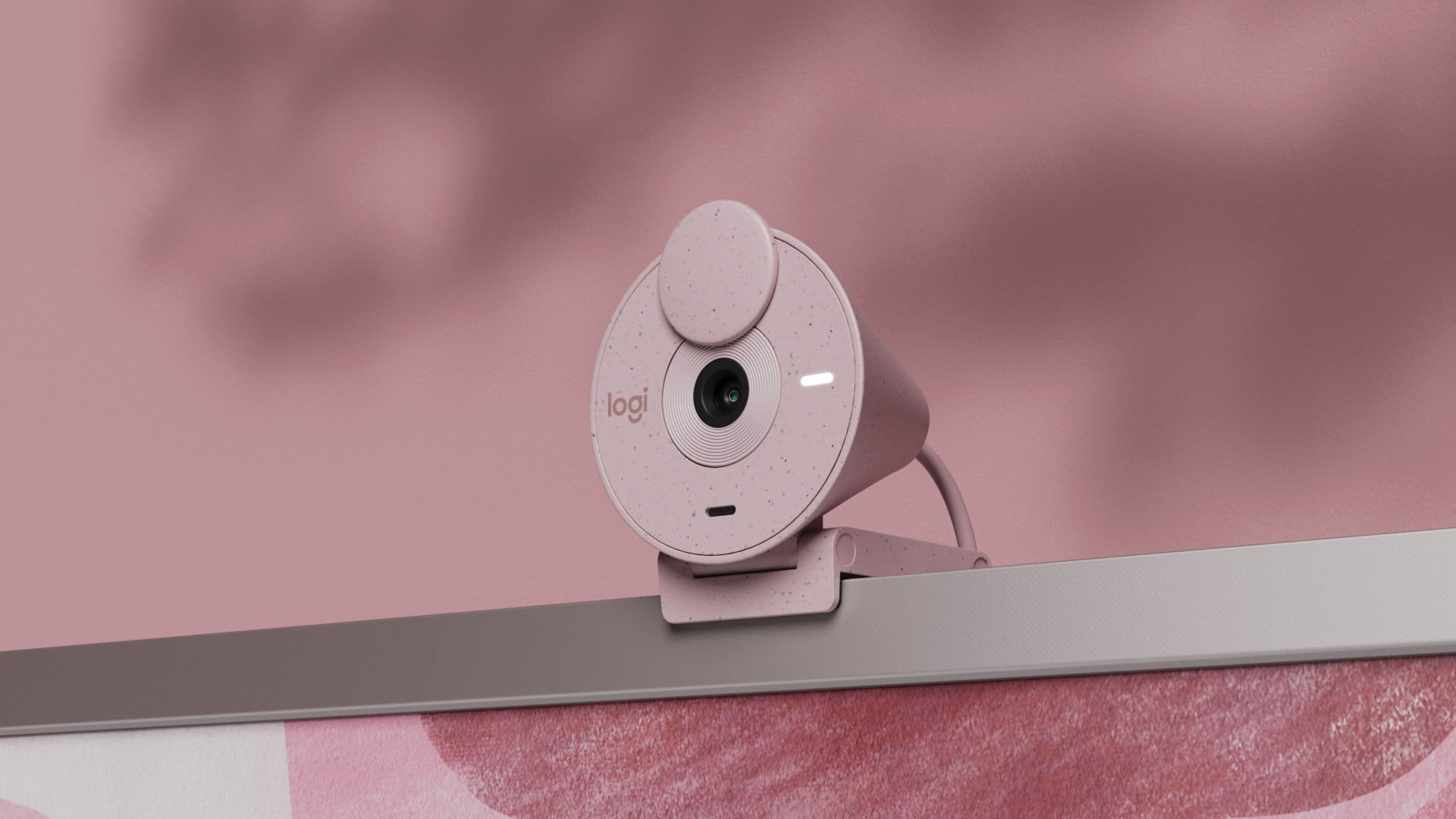 Logitech Brio 300, webcam 1080p con plastica riciclata