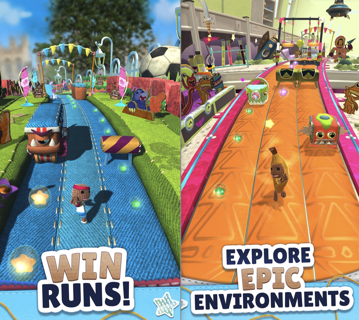 Ultimate SackBoy, arriva il gioco Sony per iPhone e Android Ultimate SackBoy, arriva il gioco Sony per iPhone e Android