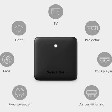SwitchBot Hub Mini trasforma iPhone in un telecomando per gli elettrodomestici