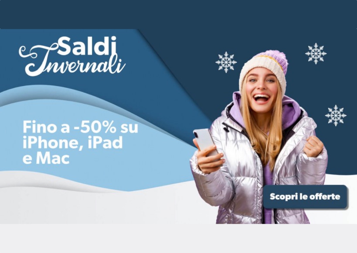 Saldi invernali TrenDevice fino -50% su iPhone, iPad e Mac ...