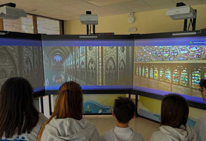In Sicilia innovativa aula immersiva ed interattiva