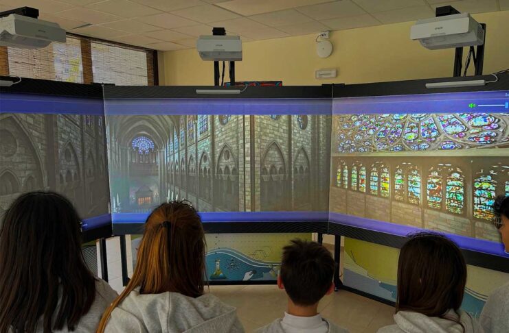 In Sicilia innovativa aula immersiva ed interattiva