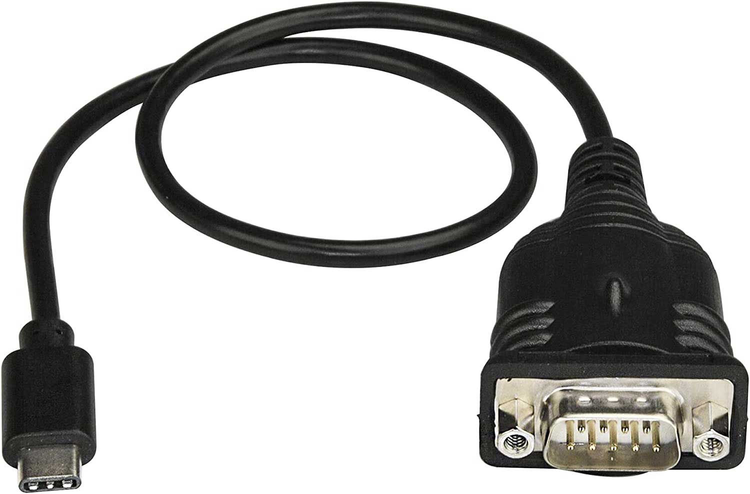 Un adattatore da USB-C a seriale RS232 (DB9)