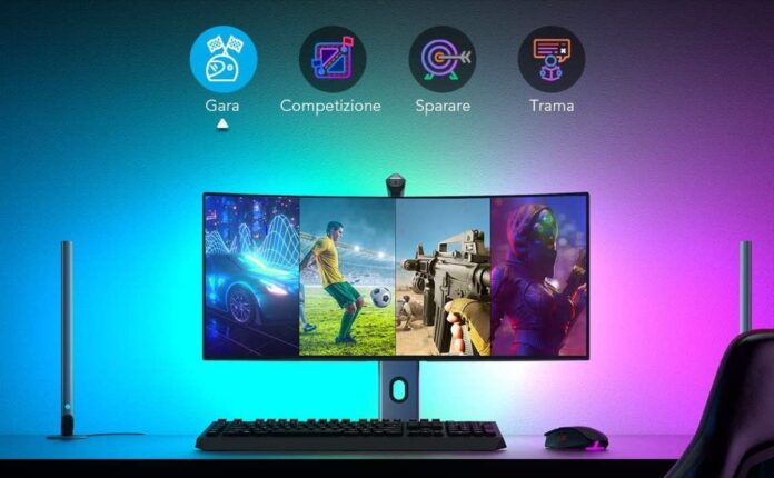 Govee DreamView G1, le luci ambiligt per monitor