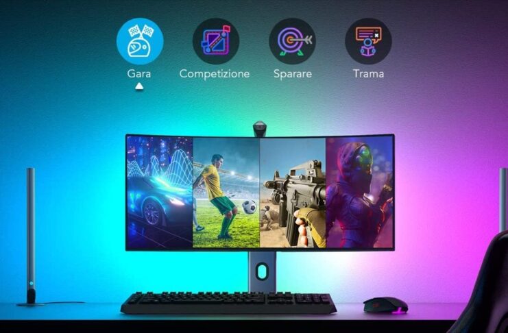 Govee DreamView G1, le luci ambiligt per monitor