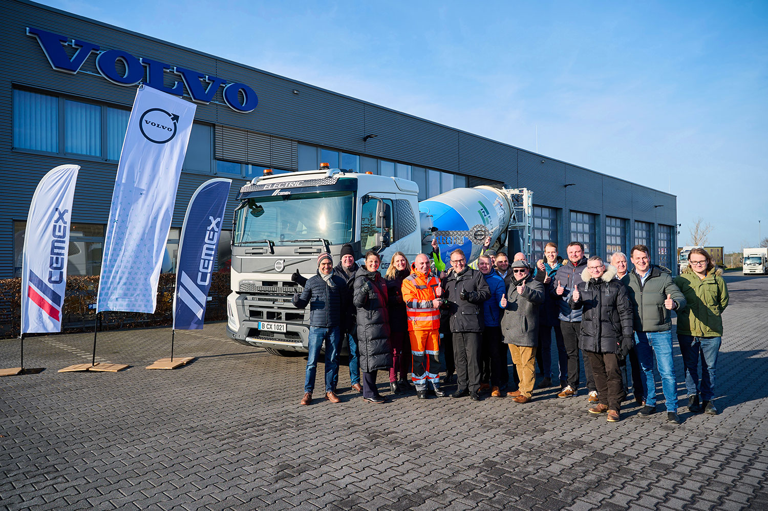 Volvo Truck, consegnata la prima autobetoniera elettrica