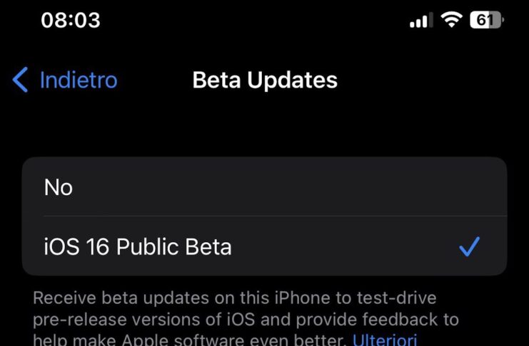 Apple impedirà l’installazione delle beta di iPhone ai non sviluppatori