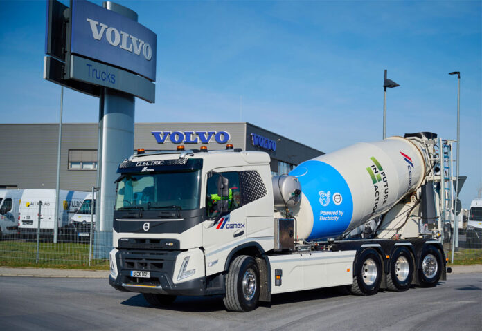 Volvo Truck, consegnata la prima autobetoniera elettrica