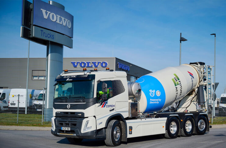 Volvo Truck, consegnata la prima autobetoniera elettrica