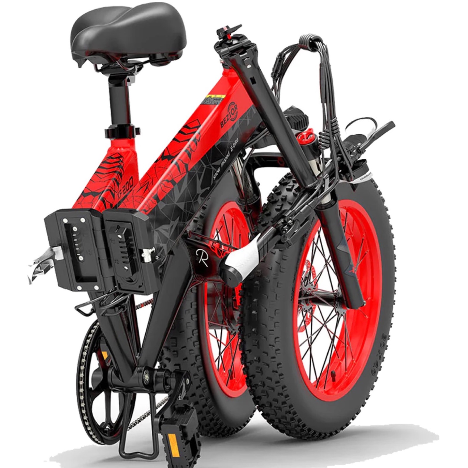 La mountain bike elettrica pieghevole Bezior XF200 è in sconto La mountain bike elettrica pieghevole Bezior XF200 è in sconto