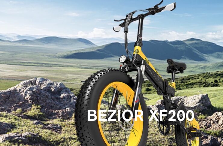 La mountain bike elettrica pieghevole Bezior XF200 è in sconto