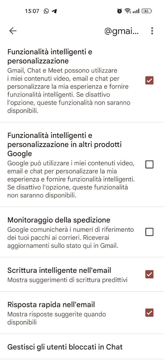 Gmail tracciamento pacchi, come funziona in Italia