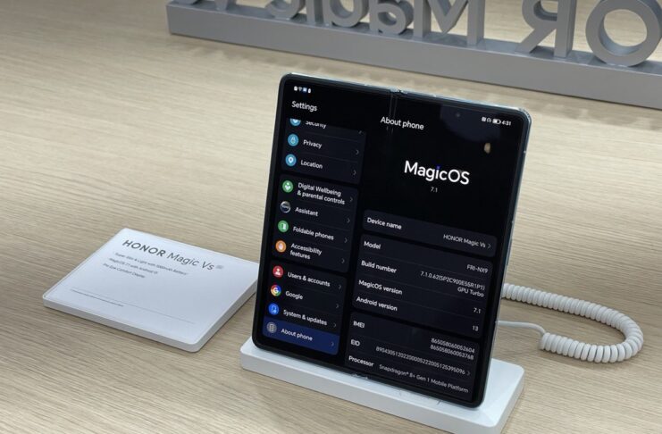 HONOR Magic Vs è il nuovo pieghevole presentato alla MWC23