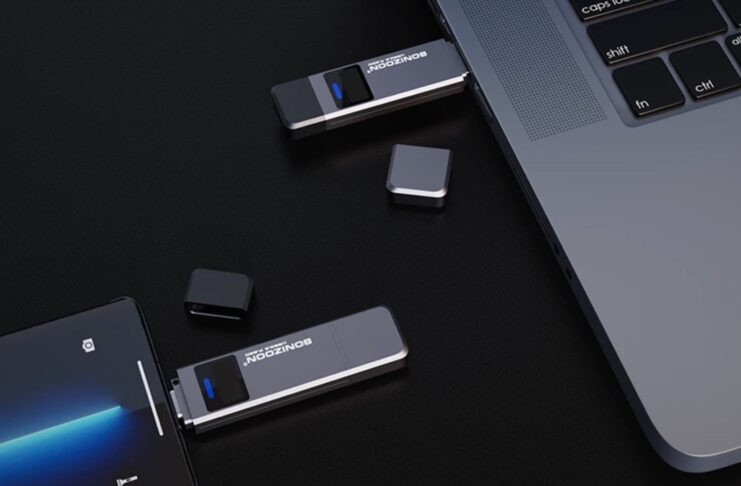 La chiavetta SONIZOON si protegge con l’impronta digitale