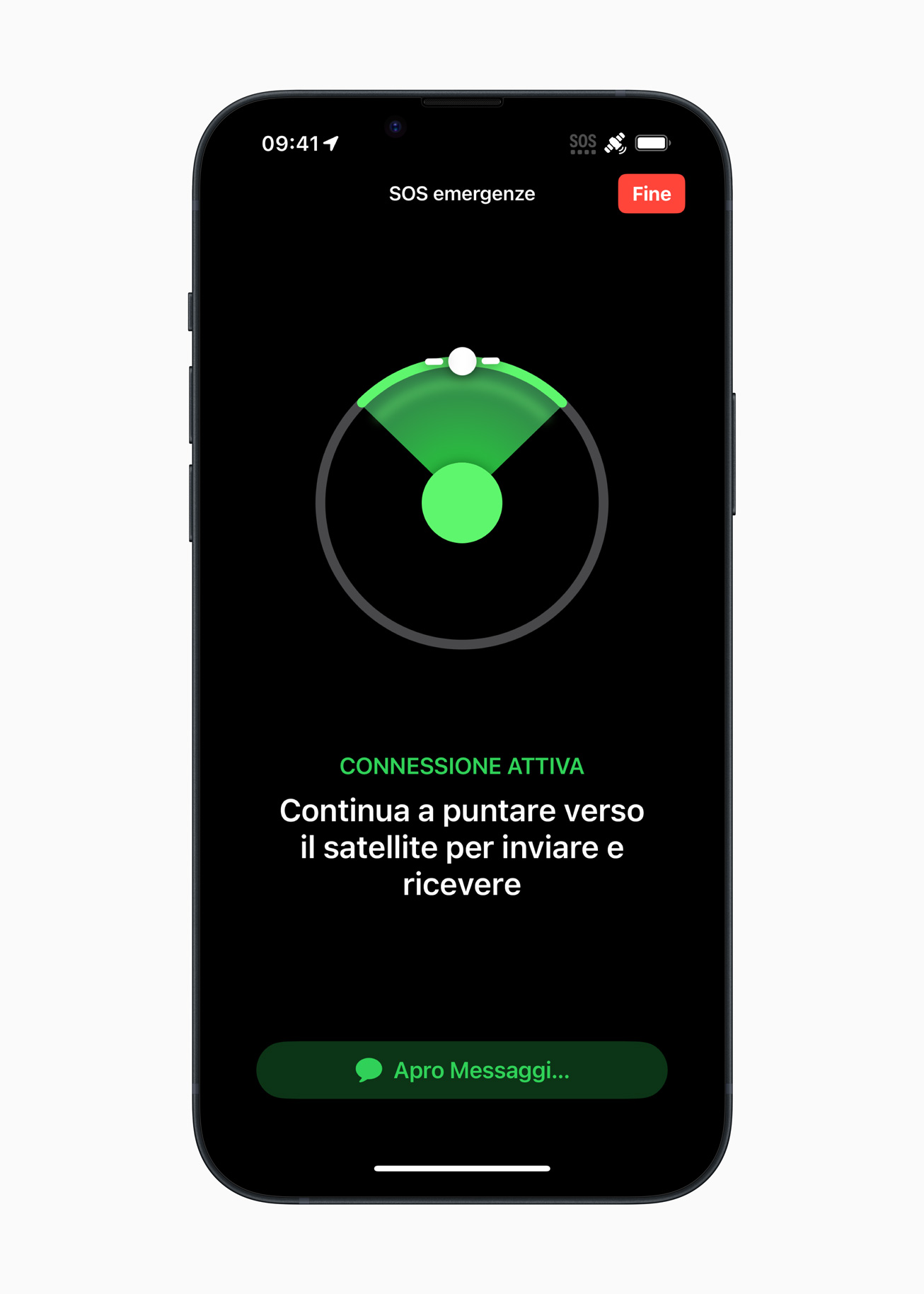 iPhone 14, SOS emergenze via satellite disponibile anche in Italia