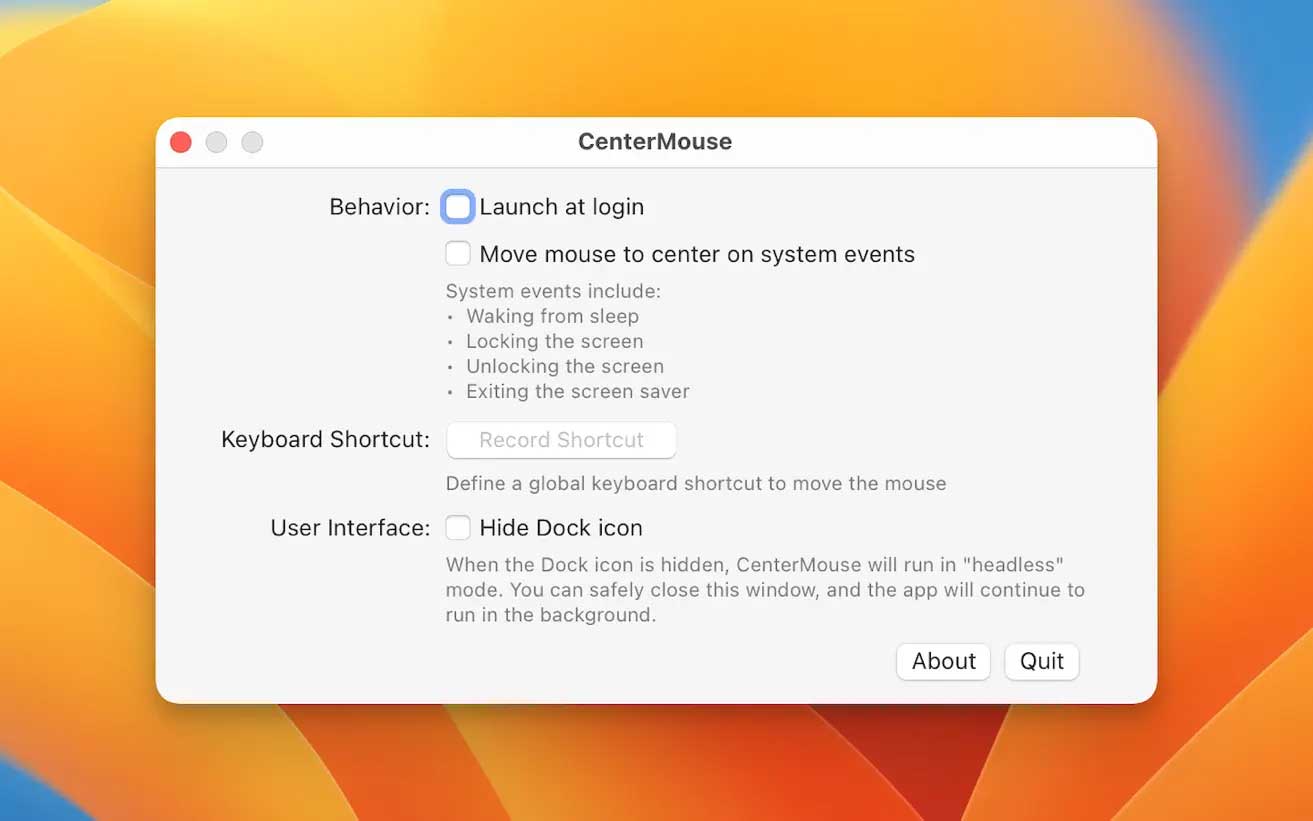 Con CenterMouse facilissimo trovare il puntatore del mouse su macOS