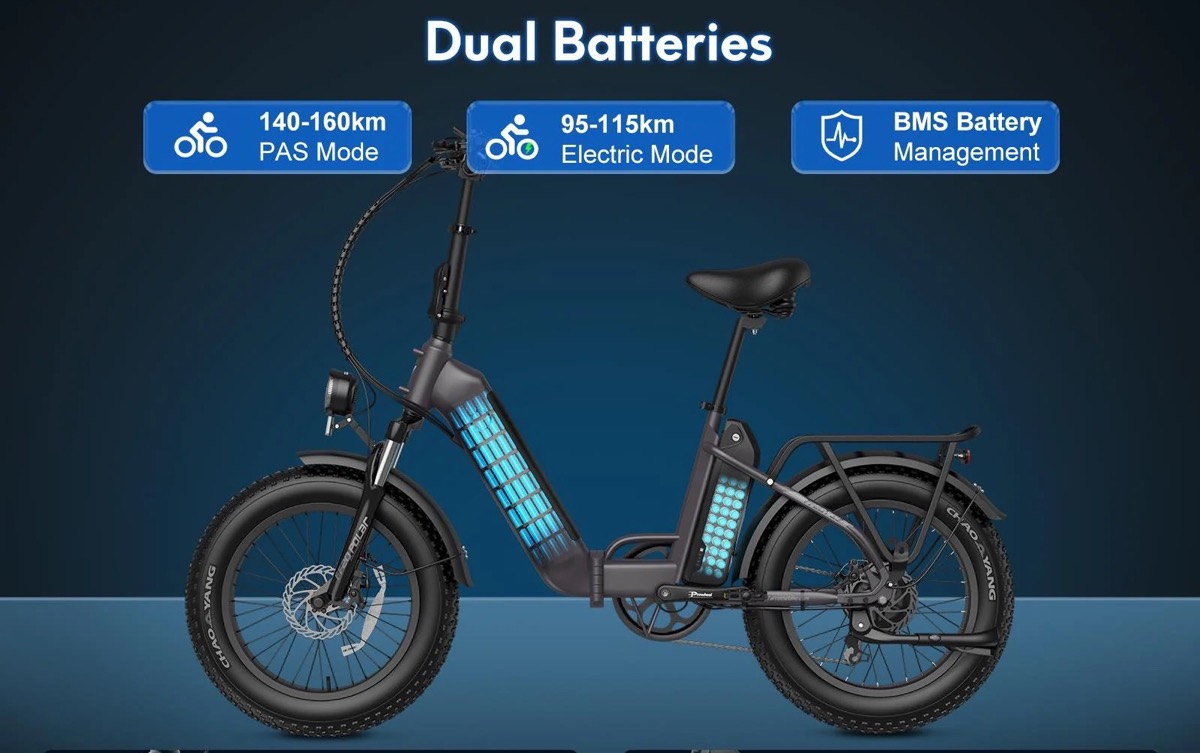 Fafrees FF20 Polar, la bici elettrica con doppia batteria in sconto di 100 euro