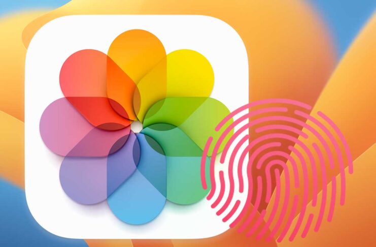 macOS Ventura, come nascondere un album di Foto con password