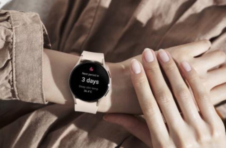 Galaxy Watch 5, il monitoraggio del ciclo arriva con Natural Cycles