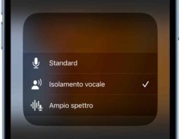 In iOS 16.4 l’isolamento vocale per le normali telefonate