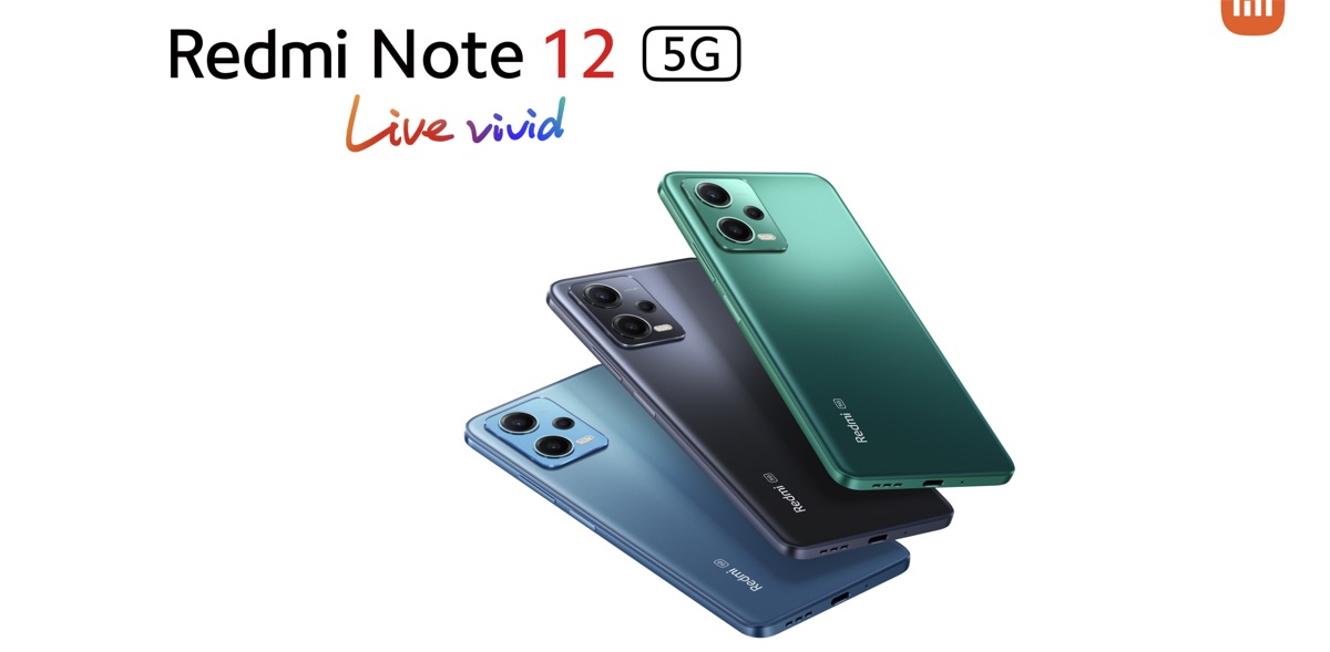 Xiaomi presenta la serie Redmi Note 12 al grido di Vividicolori