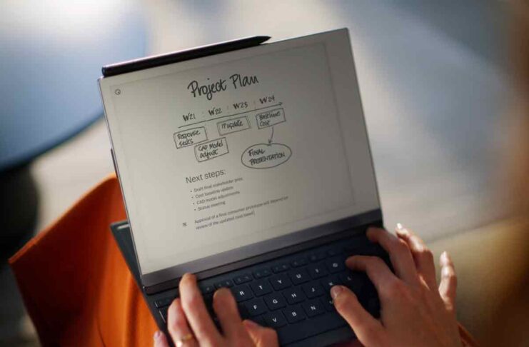 Arriva la tastiera Type Folio per il tablet di carta digitale reMarkable