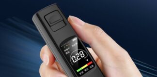 A20 è l’etilometro portatile senza contatto
