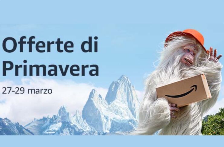 Amazon annuncia Offerte Primavera con sconti fino al 40%