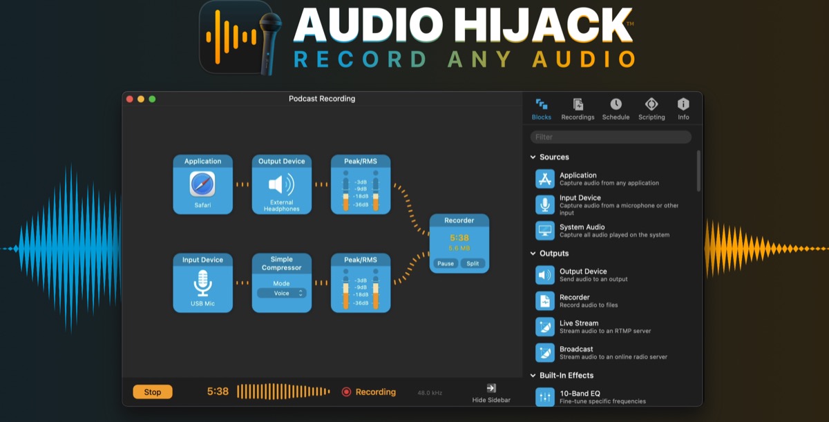 Ecco come Steve Jobs ha salvato Audio Hijack