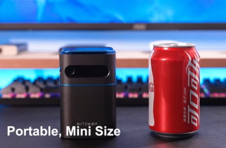 BlitzWolf BW-VT2, videoproiettore a lattina in offerta