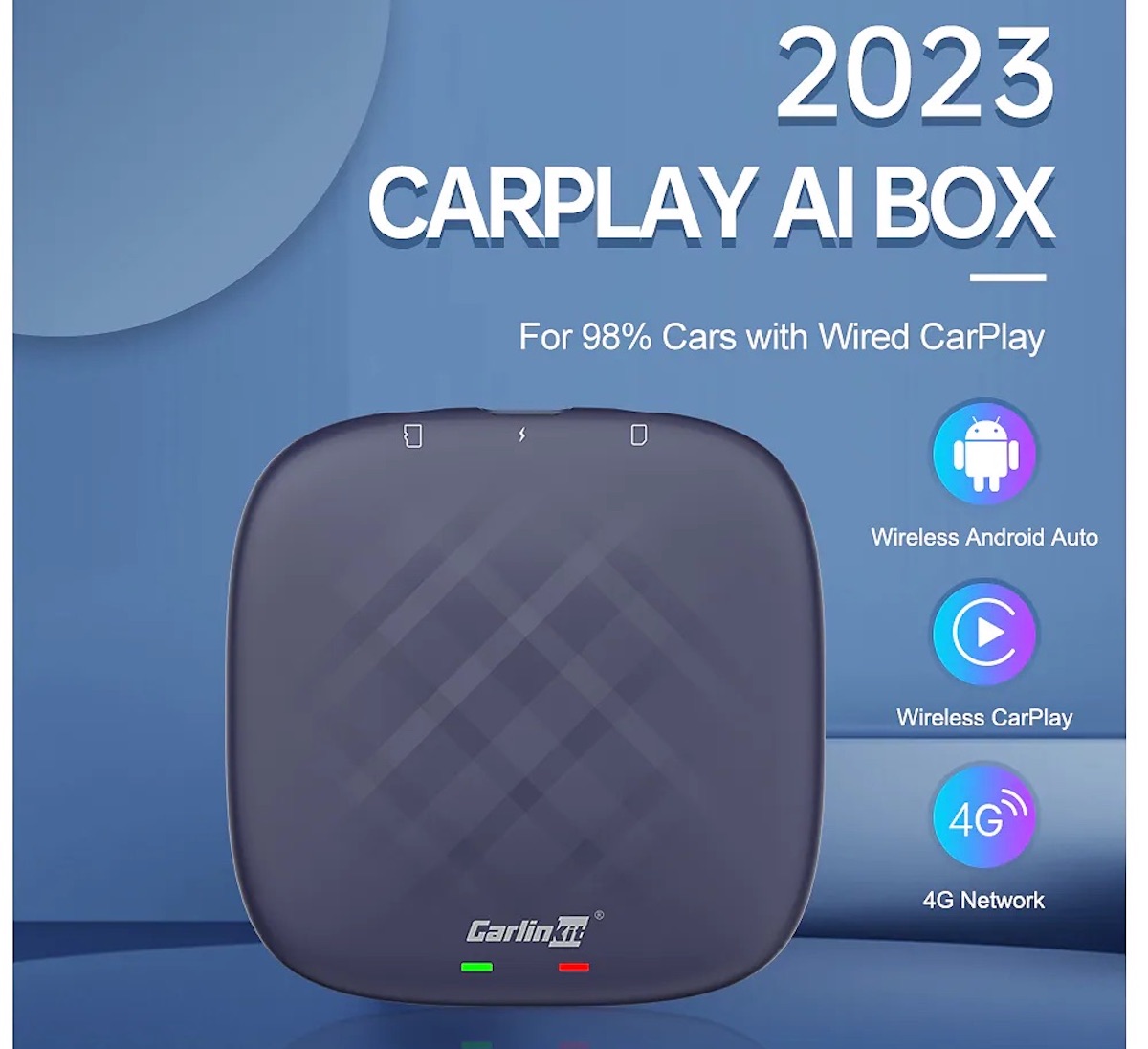 Carlinkit CPC200-Tbox: CarPlay e Android Auto diventano wireless a 130 €