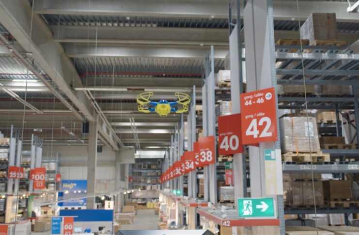 IKEA usa i droni per contare le scorte nei negozi