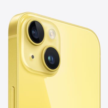 iPhone 14 e 14 Plus si tingono di giallo