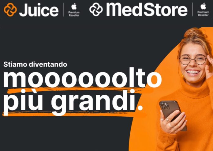 Juice e Med Store uniti, sconti mai visti fino al 2 aprile