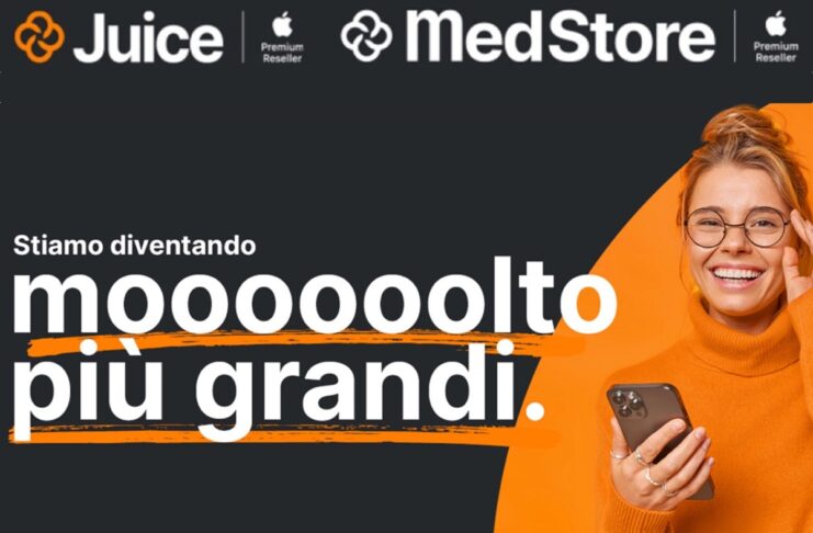 Juice e Med Store uniti, sconti mai visti fino al 2 aprile