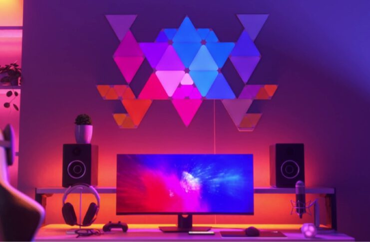 Nanoleaf Shapes rende più immersiva la vostra postazione gaming