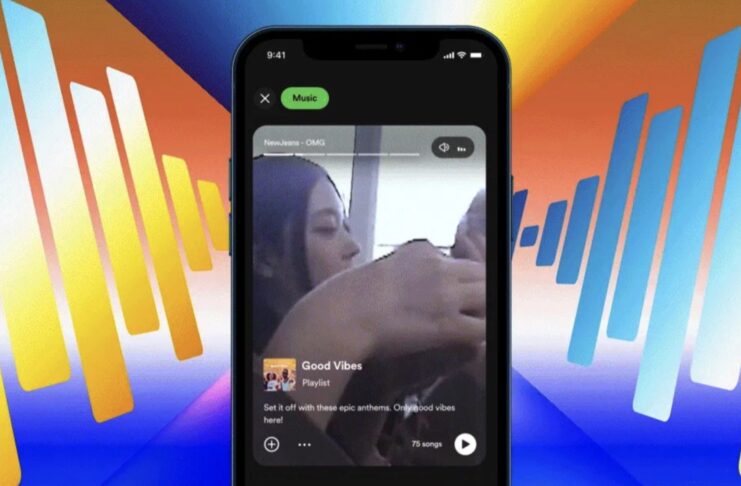 Spotify debutta con il suo feed musicale stile TikTok