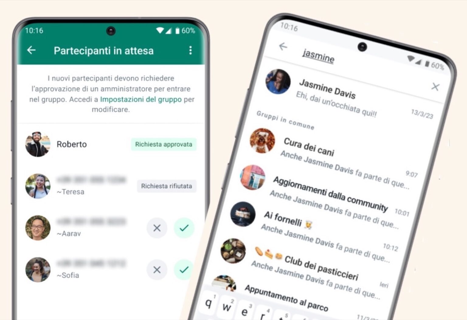 tutorial viaggio iPhone cosa fare - whatsapp funzioni gruppi
