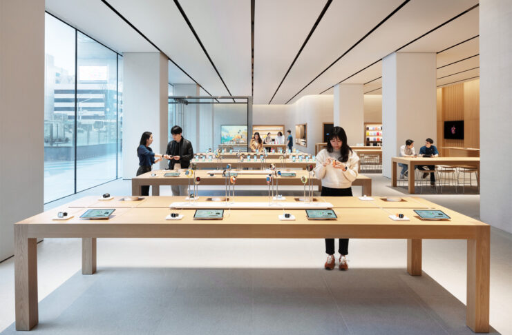 Le foto del nuovo Apple Store Gangnam in Corea del Sud