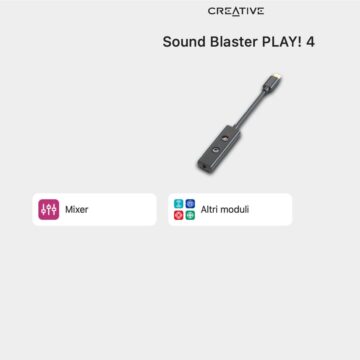 Recensione Scheda audio Creative Sound Blaster Play 4, quel tocco in più per chi fa streaming