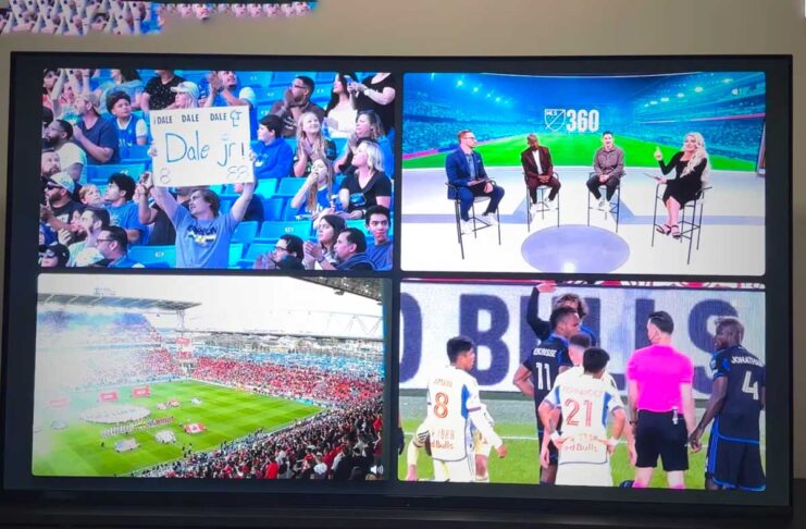 In tvOS 16.5 la funzionalità Multiview consente di vedere più eventi sportivi contemporaneamente