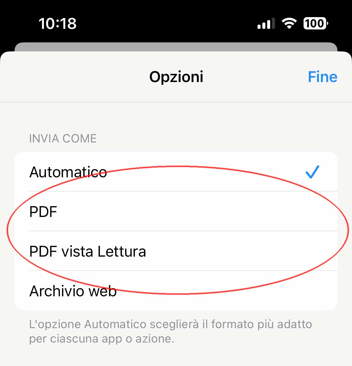 Come salvare una intera pagina web in PDF su iPhone o iPad