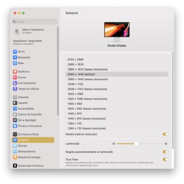 Recensione Studio Display Retina 5K 27″, per chi cerca un monitor Mac con una marcia in più