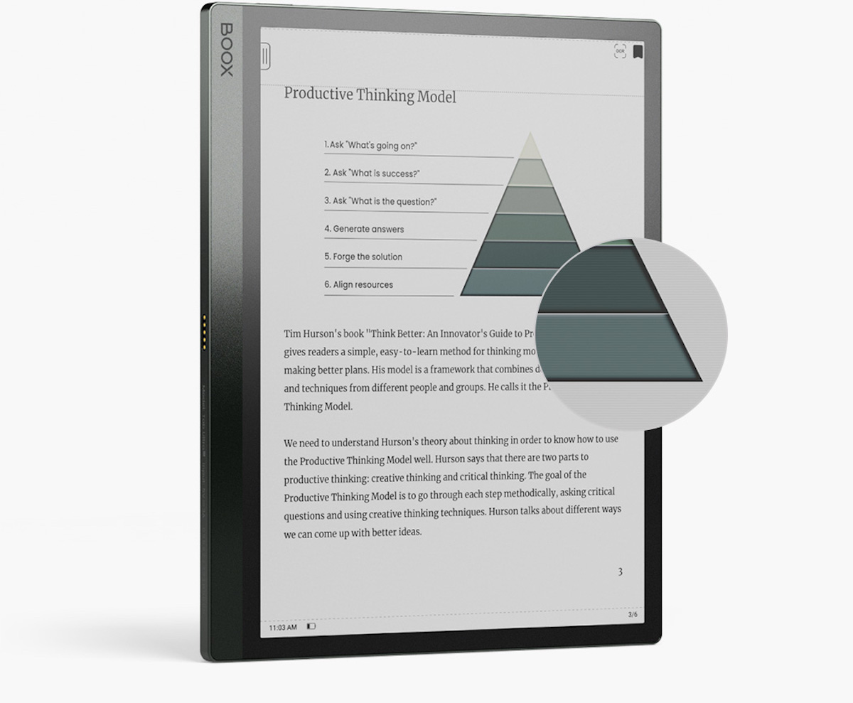 ONYX BOOX Tab Ultra C: il tablet e-ink con colori pastello