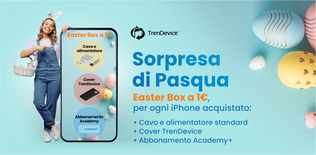 Pasqua TrenDevice, la Easter Box con tre accessori iPhone a 1€