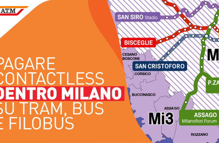 Milano espande i pagamenti contactless per i biglietti ATM anche a bus e tram