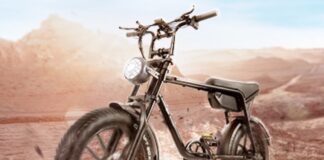 La bici elettrica CMACEWHEEL K20 ha la sella ultra-comoda